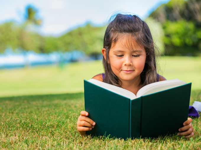 Girl reading