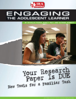 Your Research Paper Is DUE - New Tools for a Familiar Task