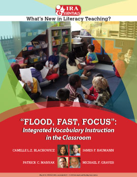 'Flood, Fast, Focus' Integrated Vocabulary Instruction in the Classroom