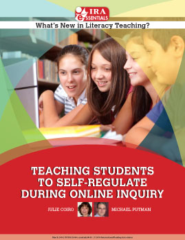 Teaching Students to Self-Regulate During Online Inquiry