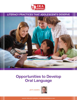 Opportunities to Develop Oral Language