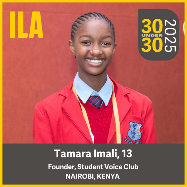 2025 ILA 30 under 30 Tamara Imali