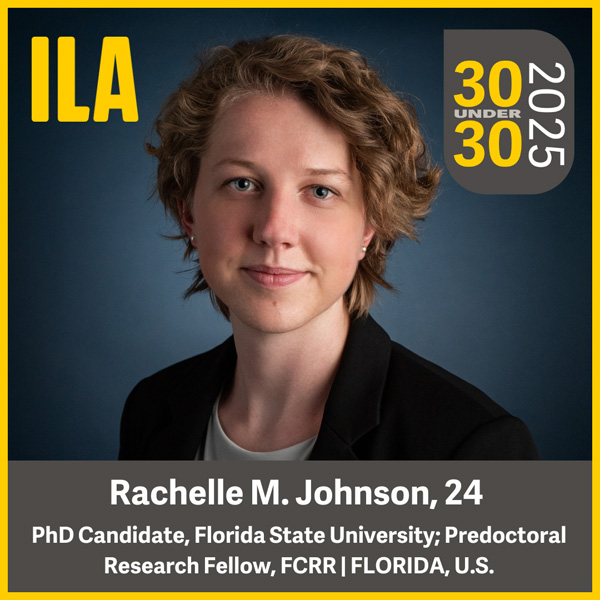 2025 ILA 30 under 30 Rachelle Johnson