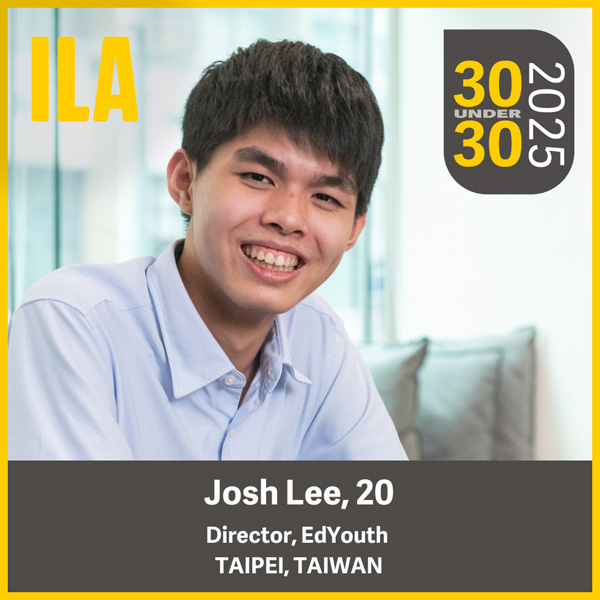 2025 ILA 30 under 30 Josh Lee