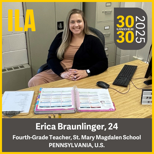 2025 ILA 30 under 30 Erica Braunlinger