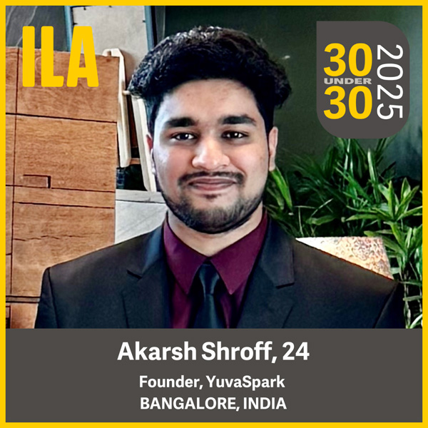 2025 ILA 30 under 30 Akarsh Shroff