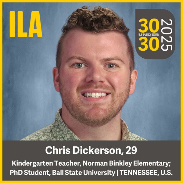 2025 ILA 30 under 30 Chris Dickerson