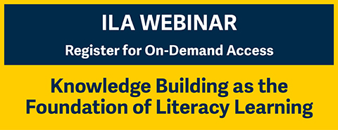 Knowledge Building as the Foundation of Literacy learning webinar on demand