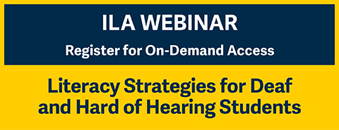 on demand webinar: literacy strategies for deaf and hard of hearing students