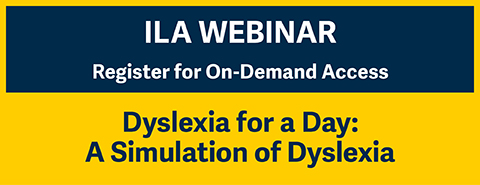 dyslexia for a day webinar on demand