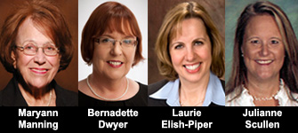 Maryann Manning, Bernadette Dwyer, Laurie Elish-Piper, Julianne Scullen