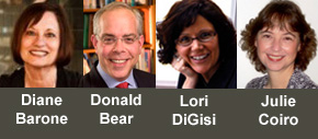 Diane Barone, Donald Bear, Lori DiGisi, Julie Coiro