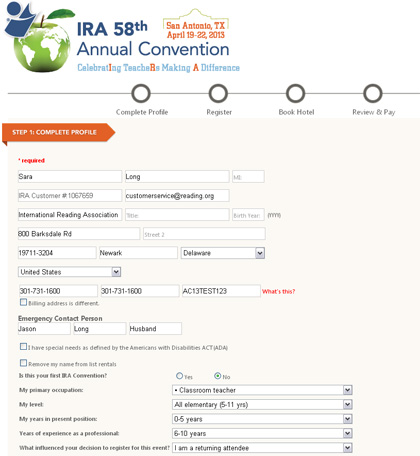 Registration Screen Shot 
