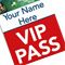 VIP Badge for Annual Convention Program