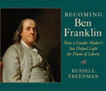 Becoming Ben Franklin book cover