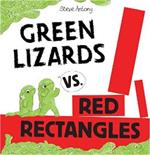 Green lizards v red rectangles
