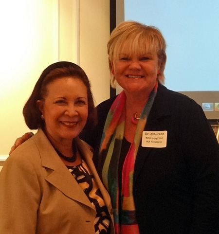 Alma Powell and Maureen McLaughlin Alma Powell and Maureen McLaughlin