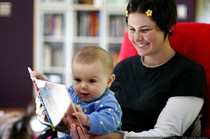 Growing a Love for Reading: It's Never Too Early