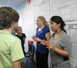 Reed's Students Present Posters