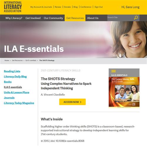 Literacy Today Magazine  International Literacy Association